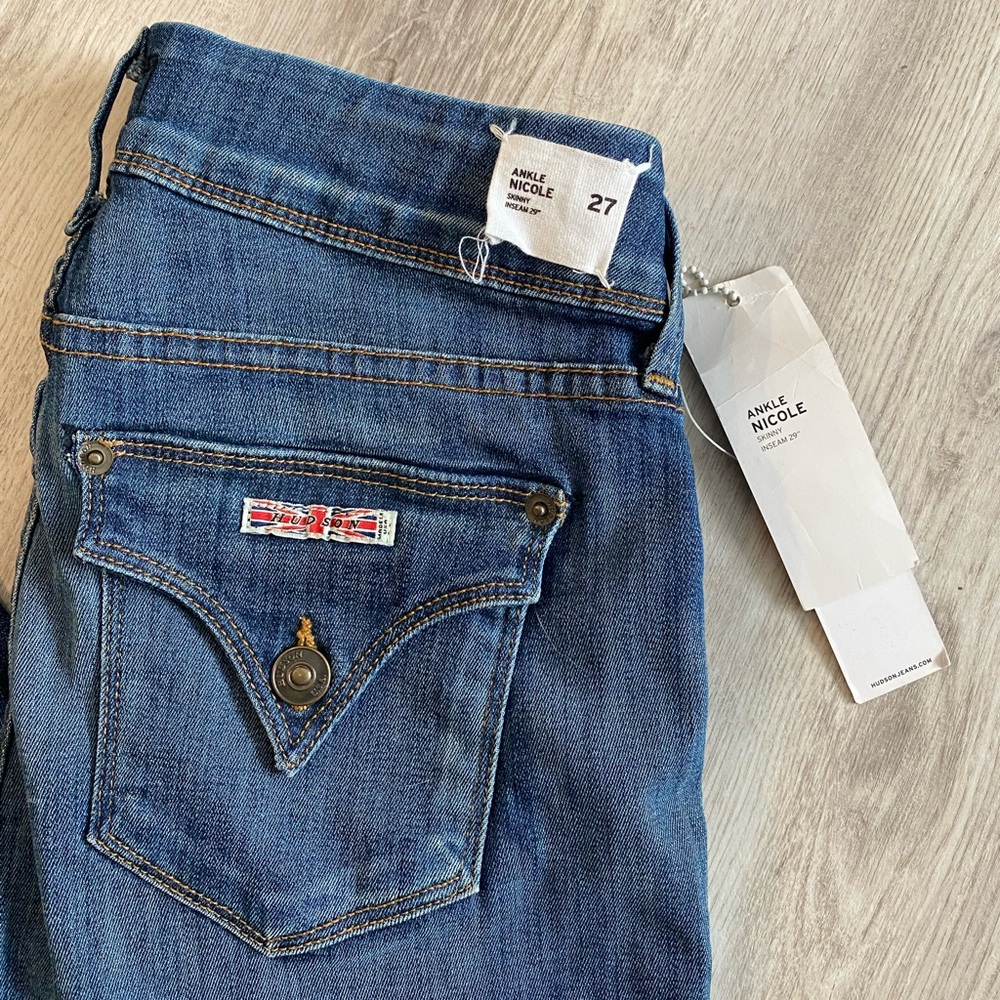 Hudson Skinny Jeans - Picture 3 of 5